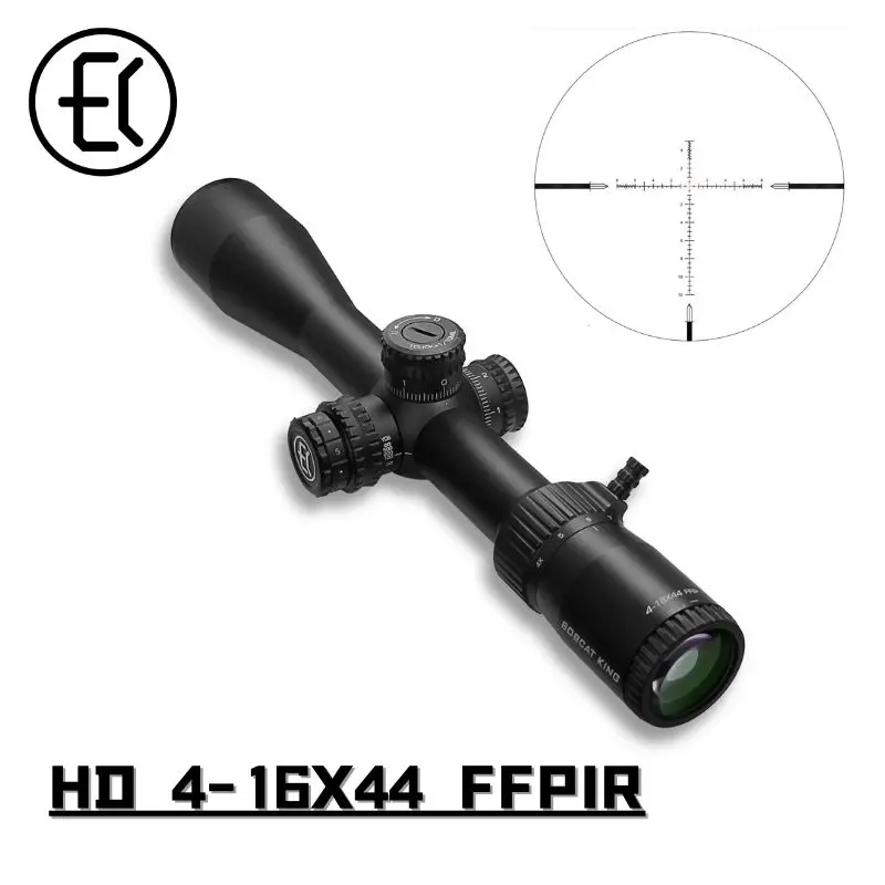 

Bobcat King HD 4-16X44 FFPIR First Focal Plane Riflescope Hunting Tactical Side Parallax Scope Etched Glass Optical Sniper Sight