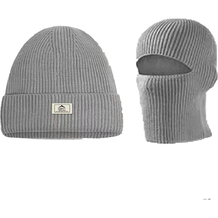 

Skull Cap 2 in 1 Balaclava Ski Mask Winter Balaclava Mask Warm Face Mask and Beanie Hats for Men Women