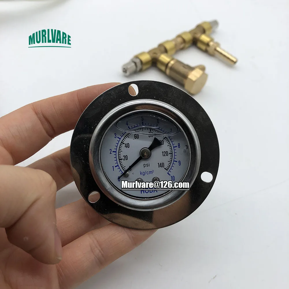 Safety Valve Pressure Display Instrument 9BAR Boiler Pressure Relief Valve OPV Retrofit Kit For Coffee Machine