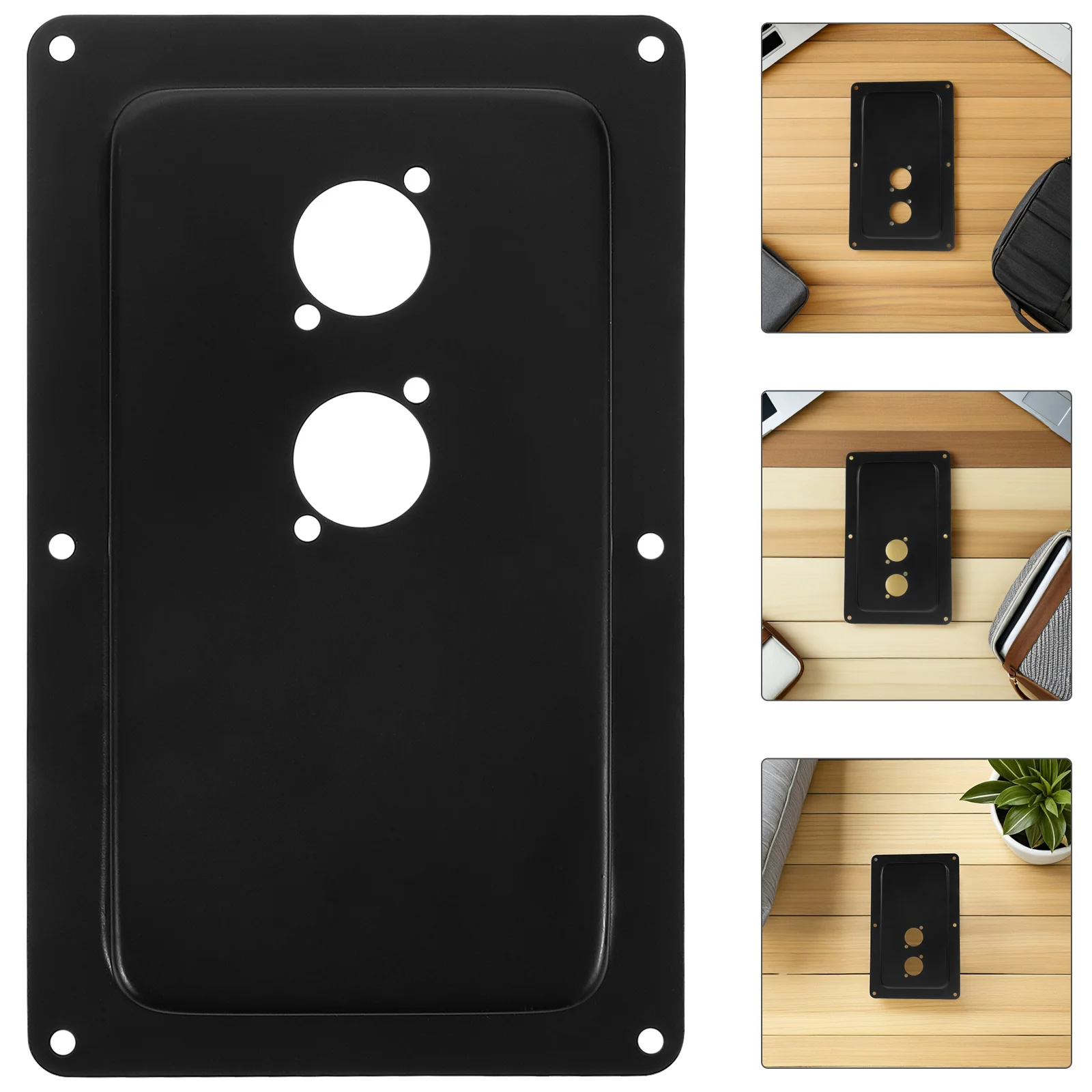 

Speaker Rear Inch Loudspeaker Box Metal Connector Panel for Stage Theater Conference Audio Setup Coupler Plate