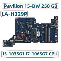 FPI50 LA-H329P For HP 15-DW 250 G8 Laptop Motherboard L86465-601 L86465-001 With I3 I5 I7-10th Gen CPU DDR4 Mainboard 100% Test