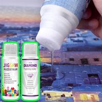 120ML Adhesives & Sealers Diamond Painting Sealer Puzzle Art Glue Permanent Hold & Shine Effect Sealer Diamond Painting Puzzle