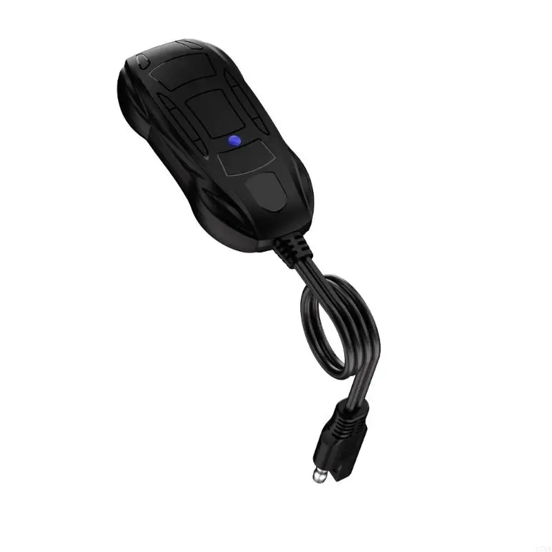 شاحن بطارية U75E لدراجة نارية شاحن بطارية 6V 12V مع مؤشر LED Universal