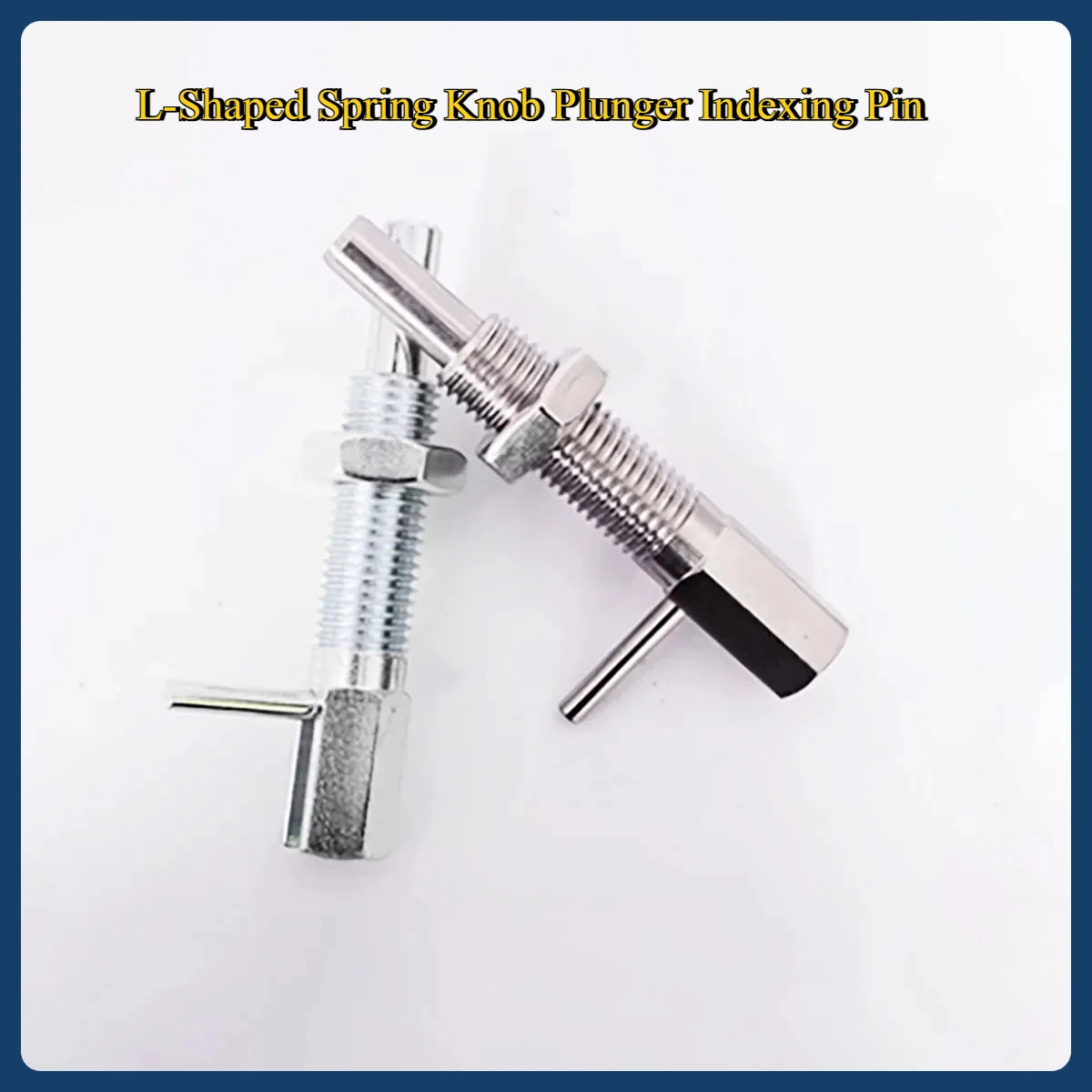 

L-Shaped Spring Knob Plunger Indexing Pin / 304 Stainless Steel Positioning Pin/Automation Bolt M6-M16