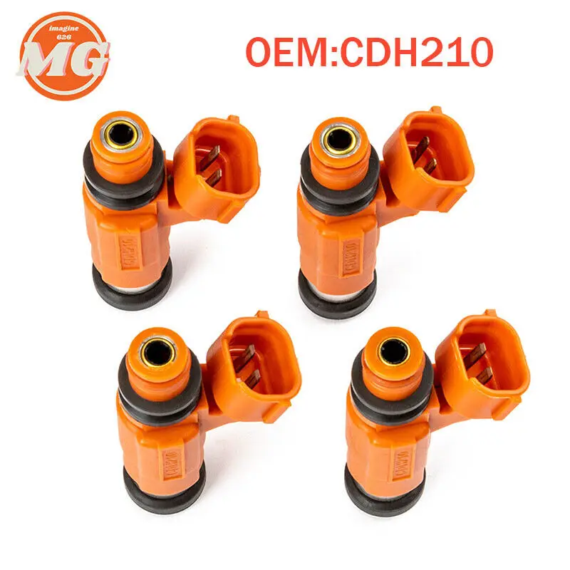 

4x Fuel Injector Flow Matched CDH210 For Yamaha Outboard 115 HP Marine