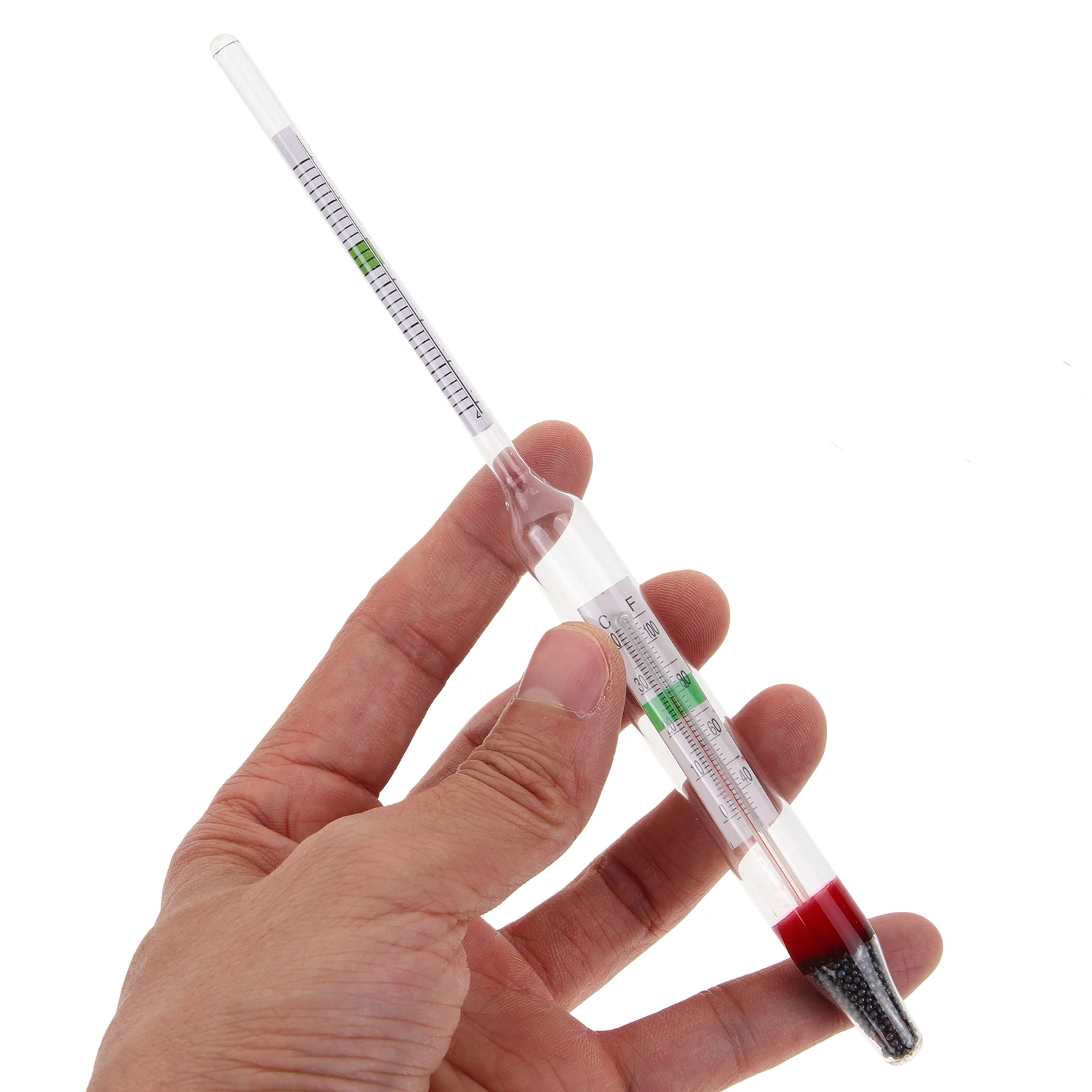 Fish Tank Water Testing Kit Pool Tester Portable Salt Meter for Pools Plastic Hydrometer Gravimeter