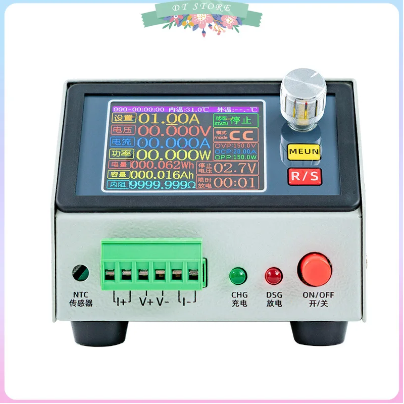 

2.4inch Color Screen Multifunction Electronic Load Support Constant Current/Power/Resistance Mode with Data Calibration Multiple