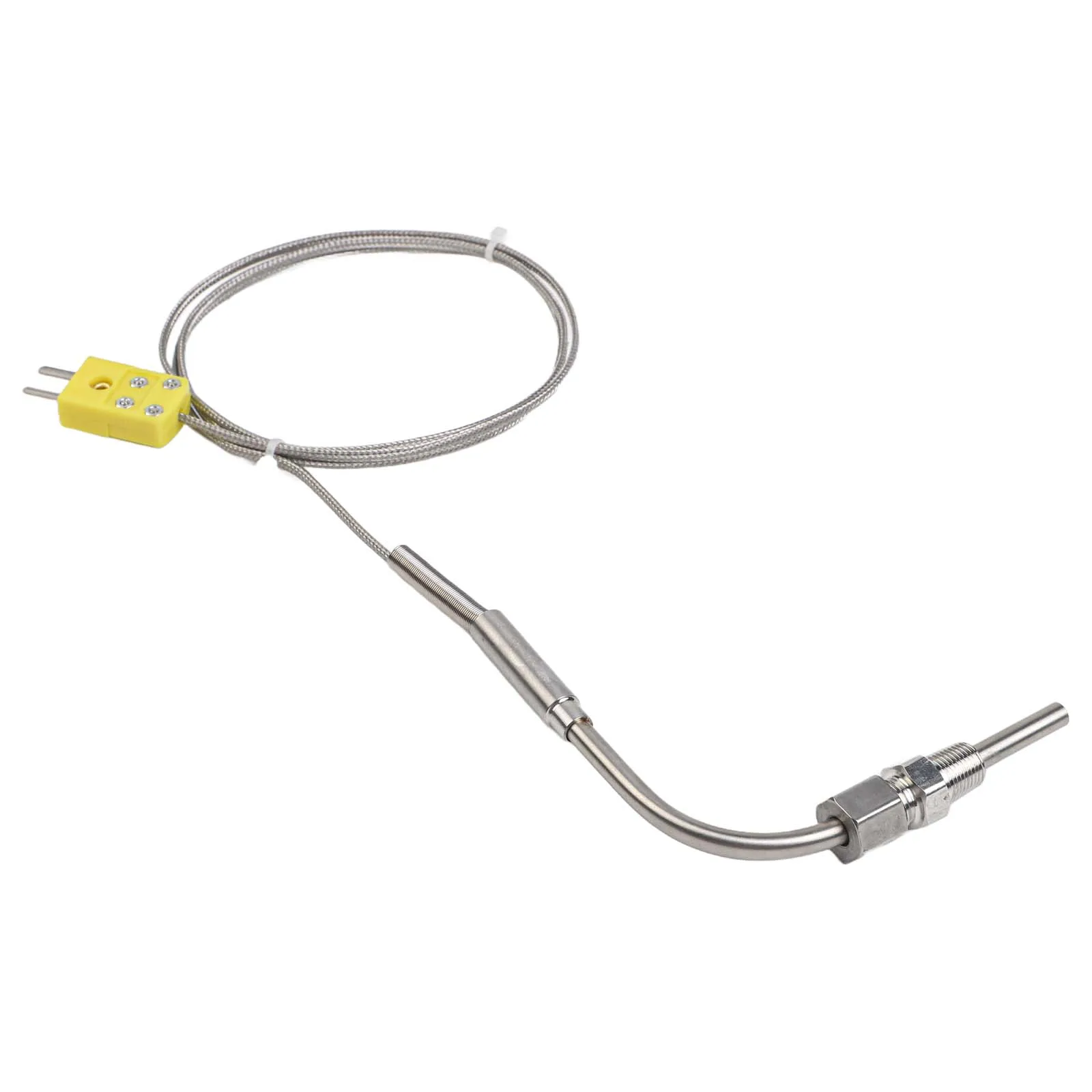 Thermocouple for egt Thermocouple Cable Length 1m Compression Fittings K Type Mini K Type Connector Probe Diameter 0.2 Inch
