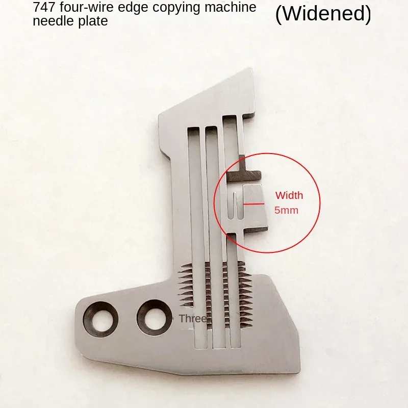 Silver Arrow 747 Four-Line Overlock Machine Needle Plate E809 Lock Edge Wrapping Fine Edge Needle Plate sewing accessories