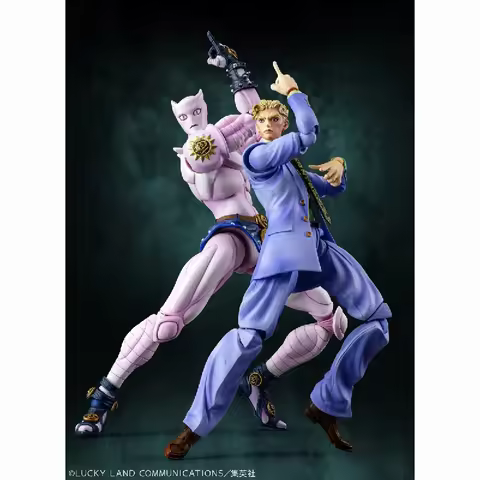 Original Medicos JoJo's Bizarre Kira Yoshikage / Killer Queen Action Figures Limited Edition16cm