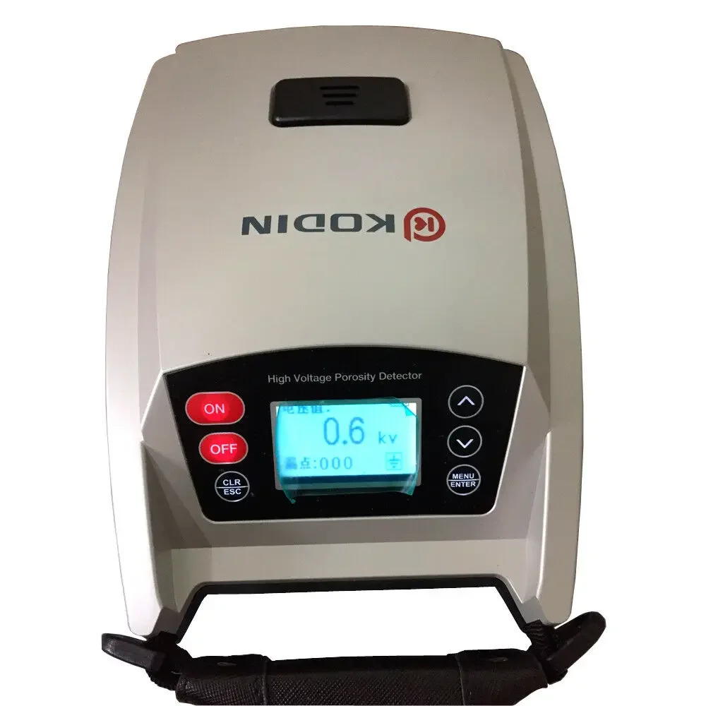 Factory Price KODIN-6DJ Holiday Detector Meter 0.05m-10mm 0.6KV-30KV Spark Leak Detector KODIN6DJ