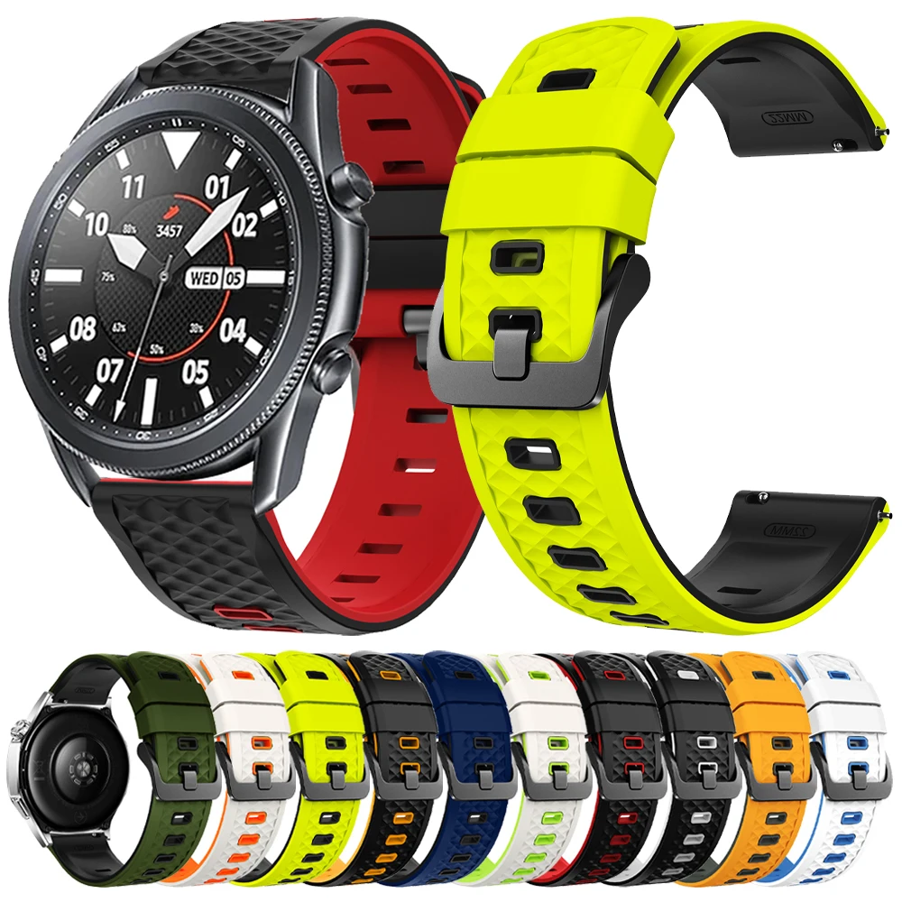 22Mm Silicone Strap…