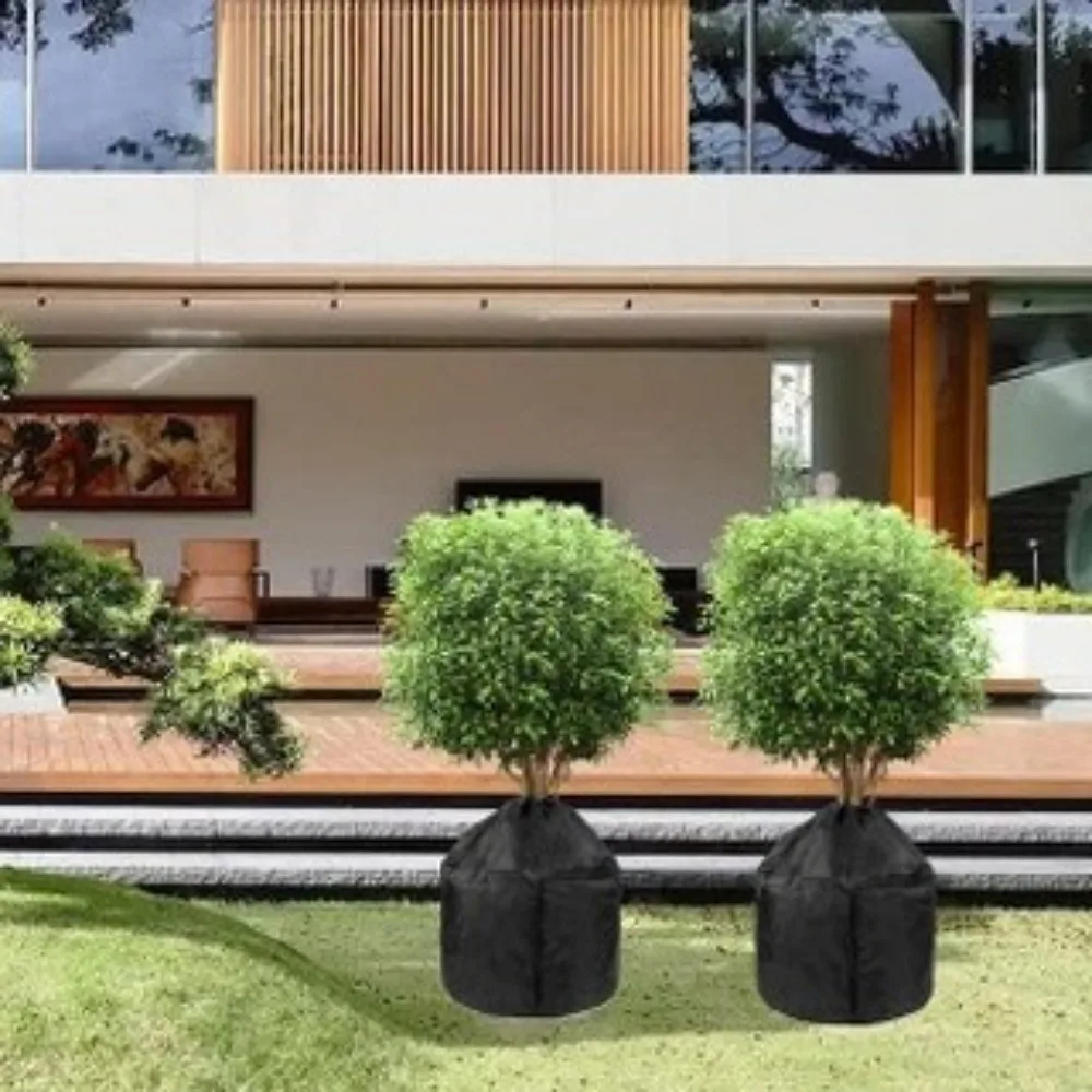 

Изоляционный чехол для растений из ткани Оксфорд, дышащие, устойчивые к разрыву сумки для защиты от мороза, водонепроницаемые, морозостойкие