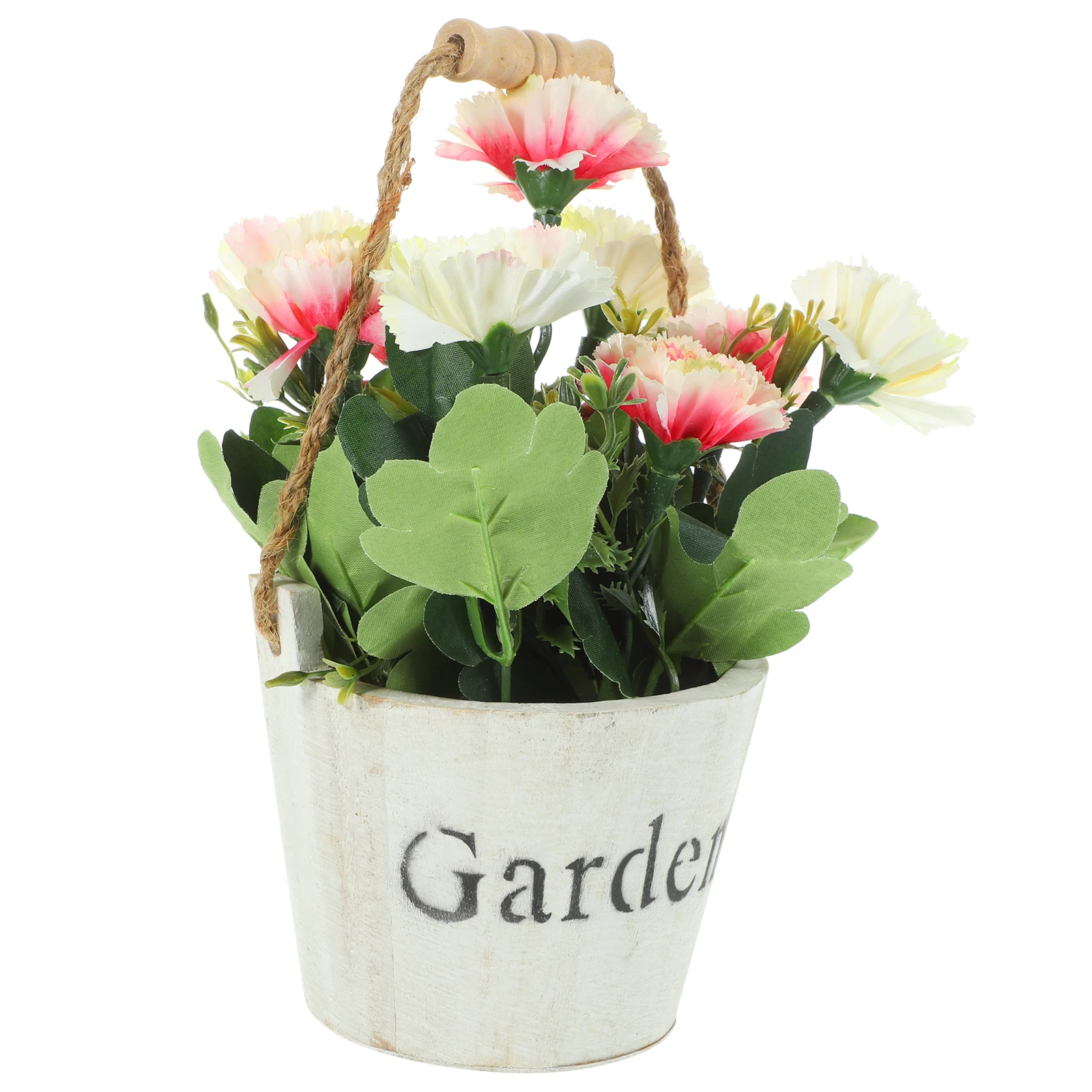

Artificial Flower Ornament Silk Home Office Faux Potted Plants Decoration Bonsai Plant Household Living Room Kitchen for Table
