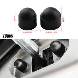 Universal M8 M10 Screw Protection Cap Cover Bolt Nuts Car Door Screw Cap Nuts Cap Protection Door Lock Hinge Hook Door Lock