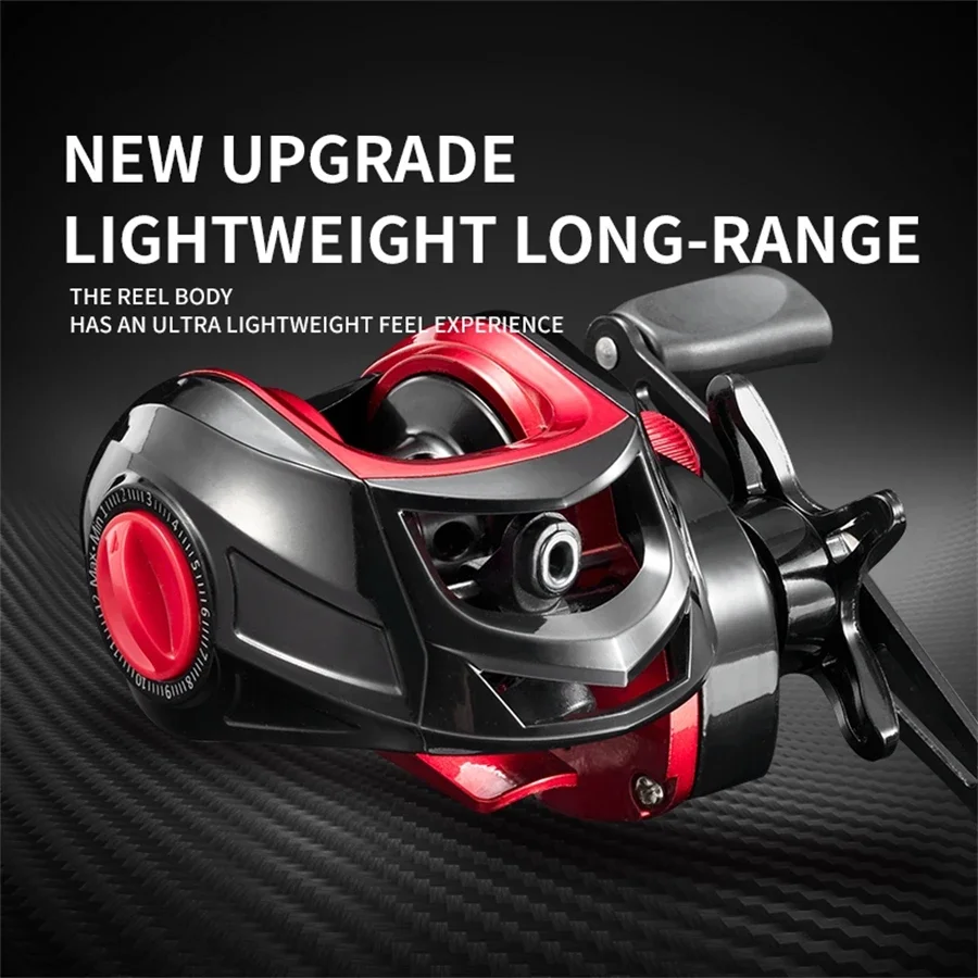 Series Fishing Reel Professional Ultra Light 7.2.1 Gear Ratio Carp Baitcasting Wheel Carp Fishing Casting Reel image 5