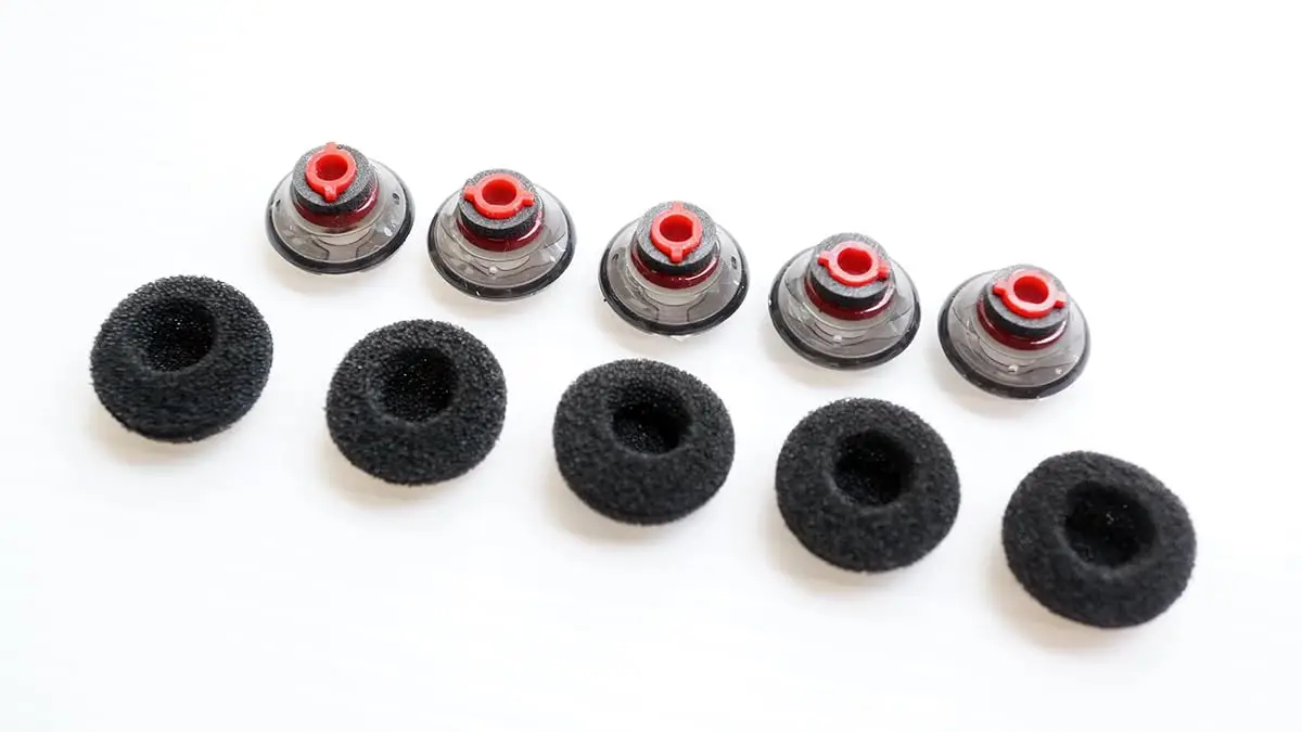 سماعات أذن V-MOTA Legend من السيليكون المتوافقة مع سماعة الرأس Poly Plantronics Voyager 5200 وVoyager 5210 وVoyager 5220 وUC B235