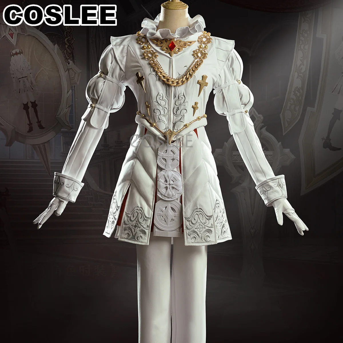 COSLEE Identity V Joseph Photographer Cosplay Costume Game Suit Handsome Uniform Halloween Party Outfit Men S-XXL New 2023