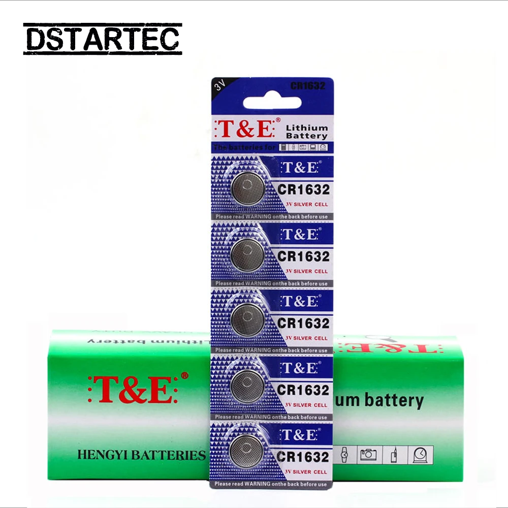 5 шт.-25 шт., Литиевые кнопочные батареи 3 в CR1632 DL1632 BR1632 ECR1632 DL1632 LM1632 CR 1632 KCR1632 30 мАч