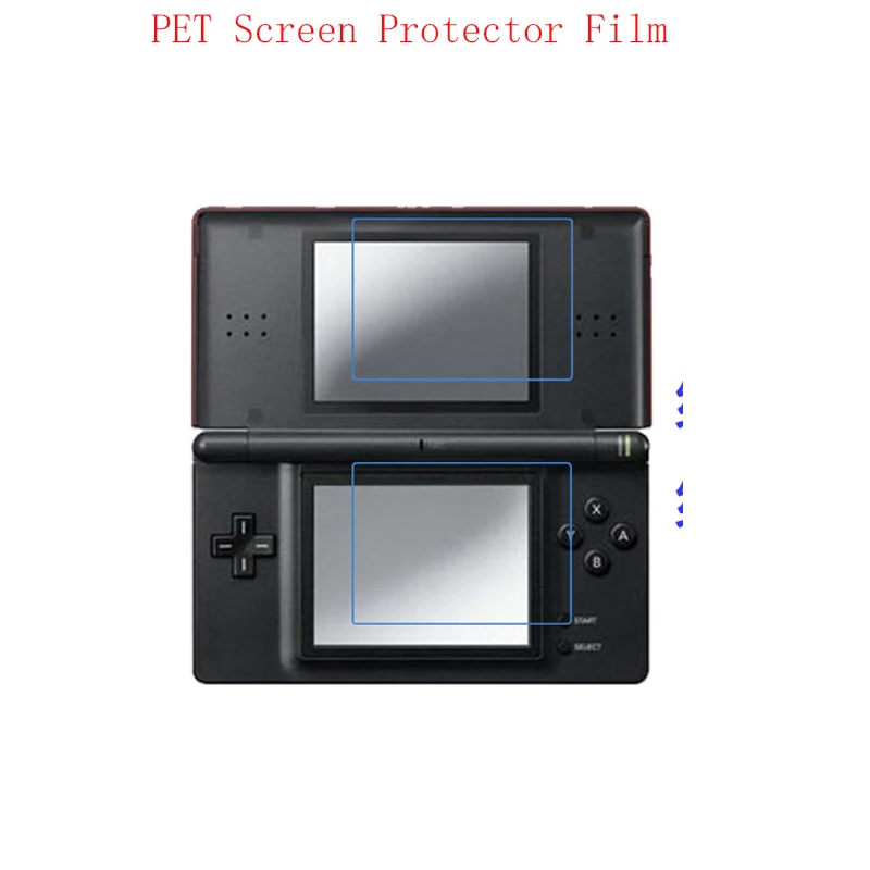 Matte/Anti-Glare Clear HD PET Screen Protector Protective Guard Film For Nintendo NDS Lite/NDSL DS LITE Game for 2 screens 3PCS