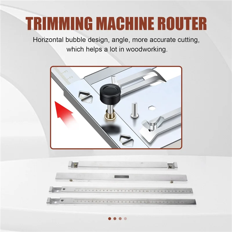 AA19 多機能エッジガイド位置決め切断木板ツール電気丸鋸トリマー機木工