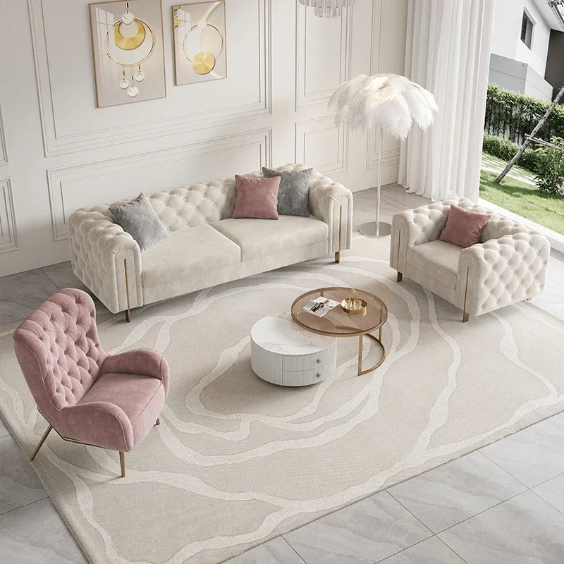 

//Minimalist Luxury Living Room Sofa Leather Italian Nordic Modern Bedroom Sofa Lounges Designer Woonkamer Banken Trendy Furnitu