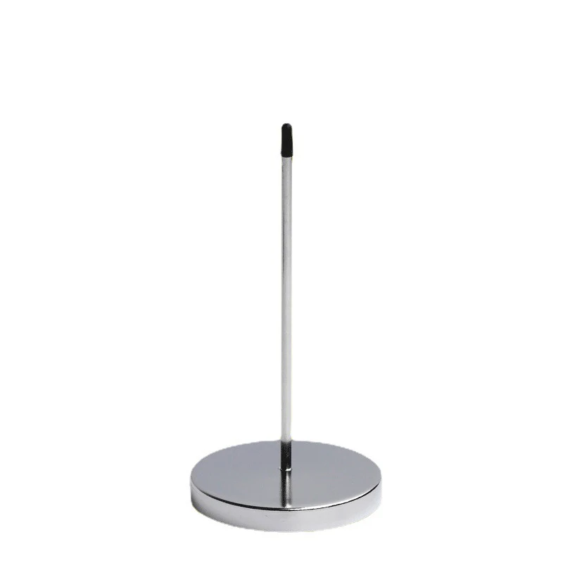 Soporte de recibo de escritorio, varilla recta de acero inoxidable, soporte para notas de papel, palo de punta para recibo de facturas, accesorios de cocina