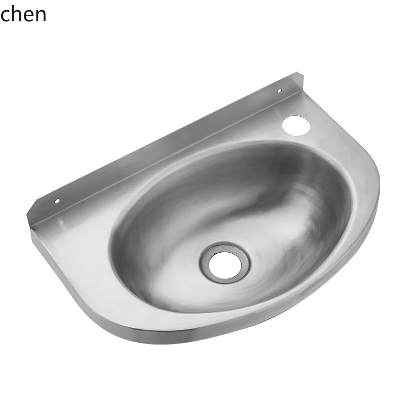 

ZMLstainless steel wash basin wall-mounted small apartment column basin household