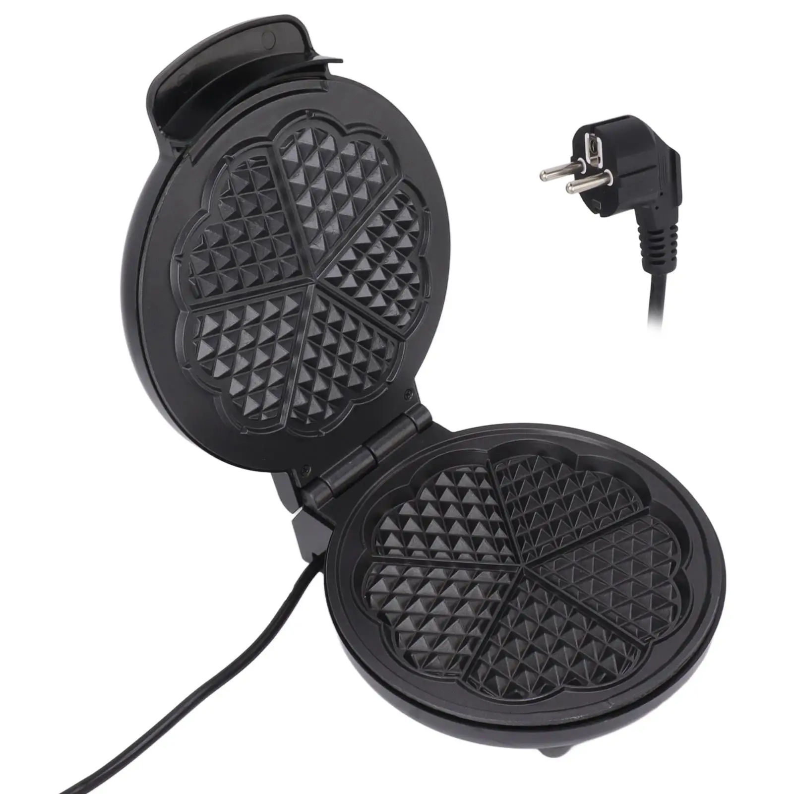 

Двусторонняя переворачивающаяся вафельница, мини-вафельница для домашнего использования, вилка европейского стандарта 220 В