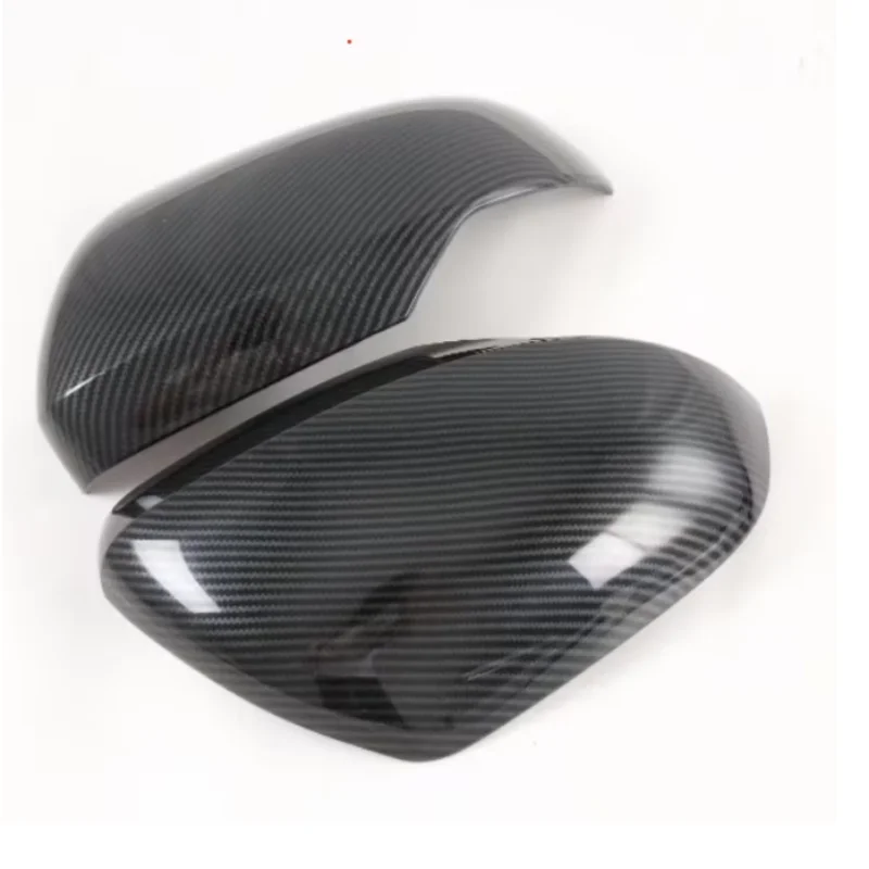 Fit For Mitsubishi Pajero Sport For Montero Sport 2020-2022 carbon ABS Chrome Car Side Door Rearview Mirror Cover Trim Molding