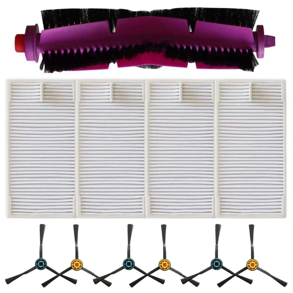 11 шт. для Mi-dea V12 для Eureka J12 Ultra, аксессуары для пылесоса, основная щетка, боковая щетка, комплект фильтров, запасная часть