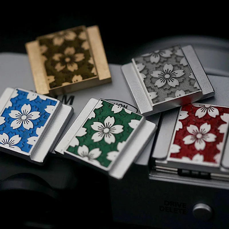 Fuji câmera de alumínio sapatos quentes capa botão liberação para fujifilm xt5 xt20 100vi 100v xt30 xt50 xm5 xpro3 xe4 leica q3 nikon