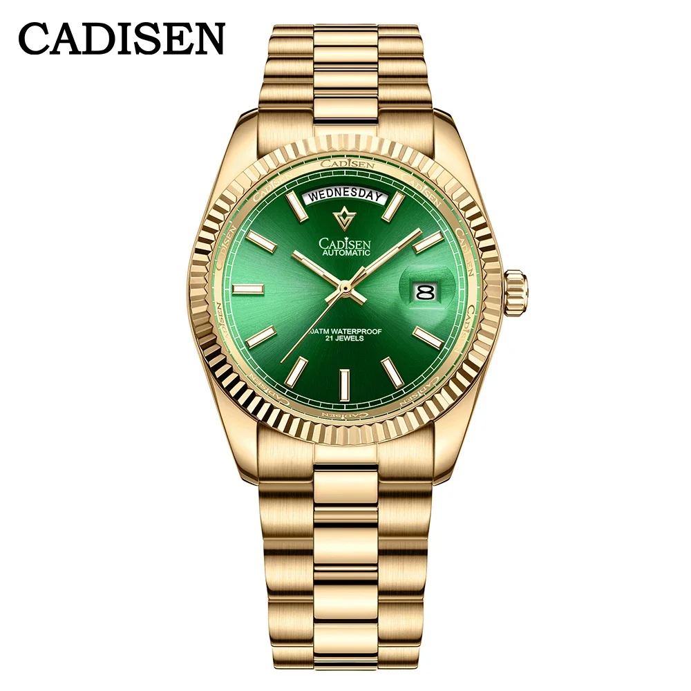 CADISEN DD40 Men Watches Luxury Automatic Watch Men AR Sapphire Glass Mechanical Wristwatch Men 10Bar MIYOTA 8285 Movt 2023 New