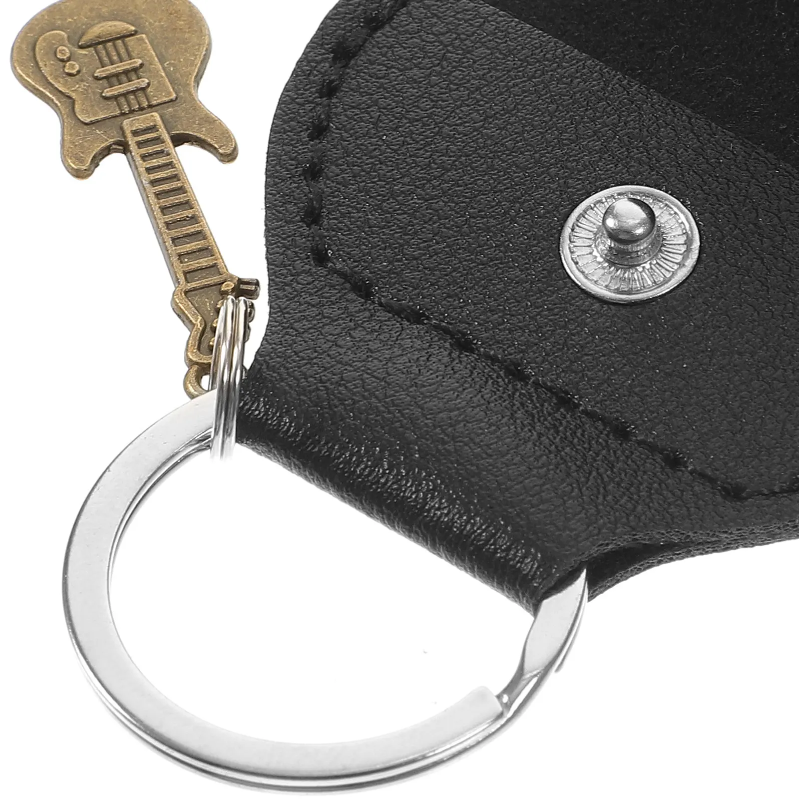 

Sturdy Guitar Picks Bag Case Organizer With Unique Keychain Design For Kids And Adults Accessory Storage