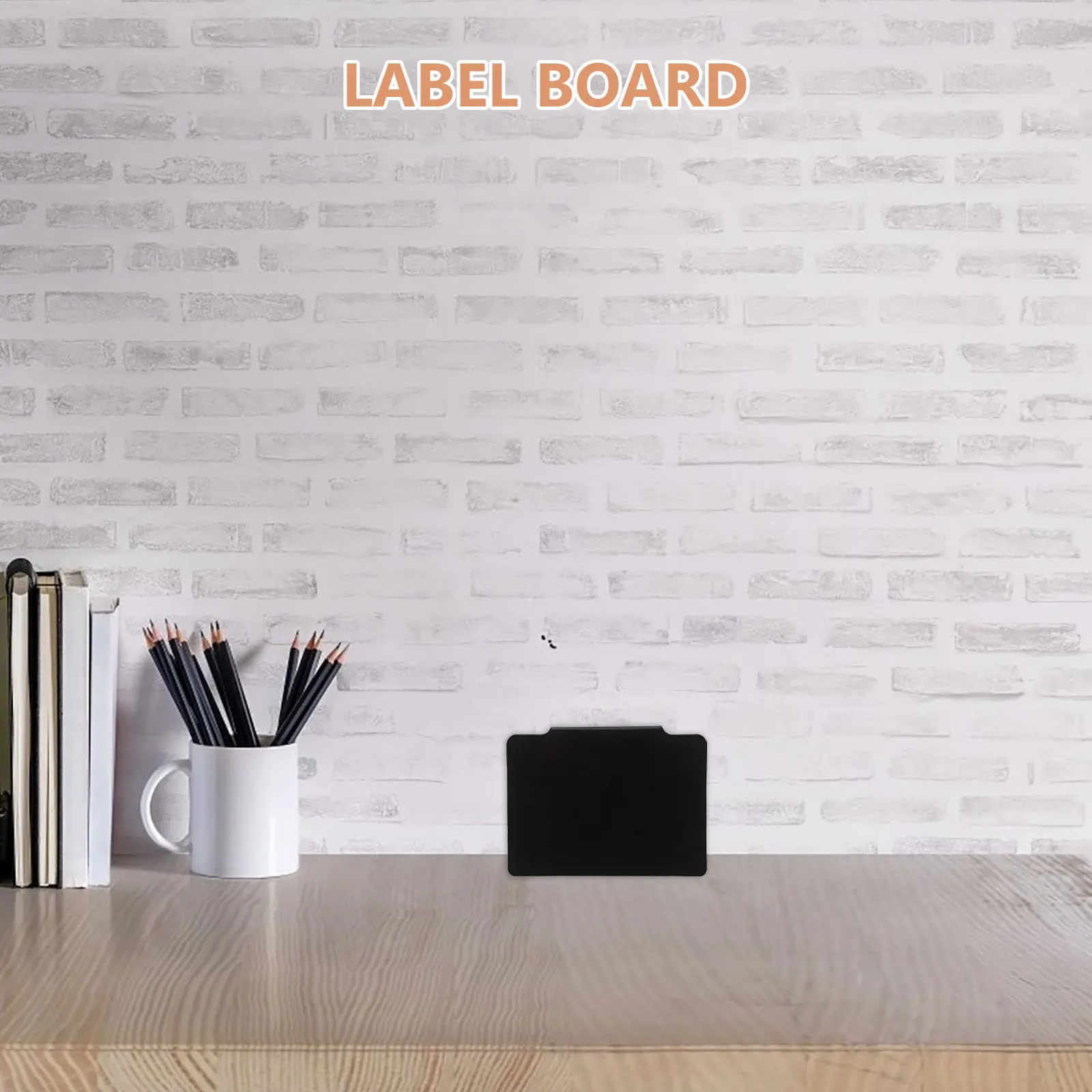 

12Pcs Removable Label Clips for Storage Bins Matte Finish Blank Design Chalkboard Tags for Organizing Containers