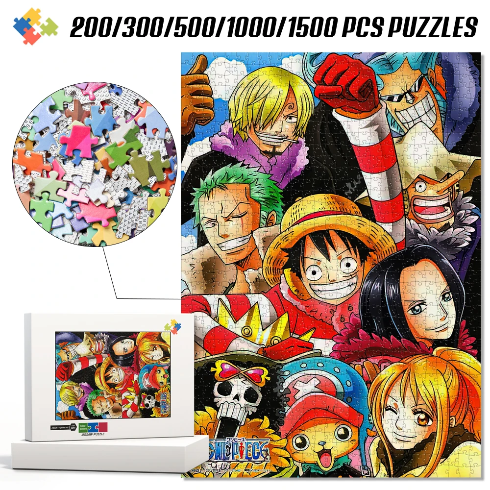 

Popular Anime One Piece Heroes Sudoku Jigsaw Puzzles Book Portable Brain Game Logical Training Toy Best Gifts for Kids Daily Use