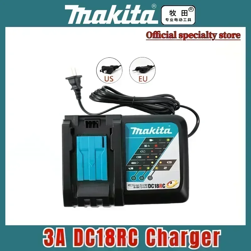100% originele Makita accu 3Ah/5Ah/6Ah Makita 18V accu voor 18V BL1830 BL1840 BL1850B Makita accu ◔ ◕