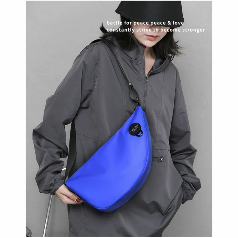 حقيبة رياضية كاجوال عالية الجودة للجنسين حقيبة عصرية بكتف واحد حقيبة كروس #2