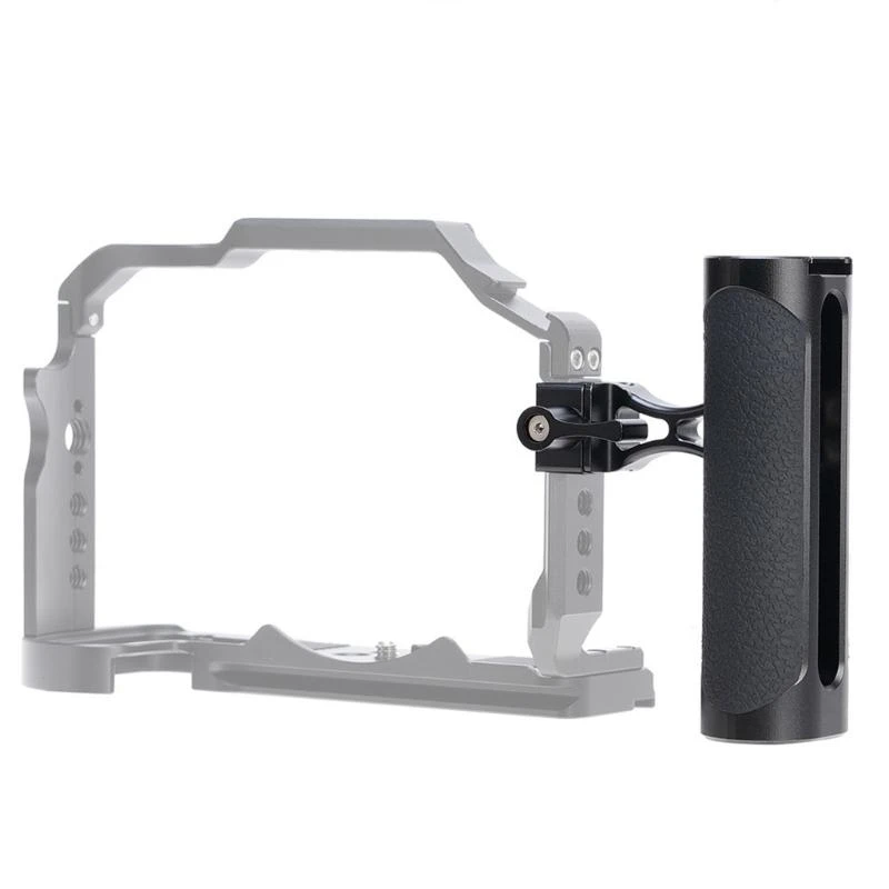 Mini-Seitengriff für 1/4-Zoll-20-Gewindeloch-Kamerakäfiggriff, leicht, tragbar, für DSLR mit Kaltschuhausrüstung M76A – Detail 1