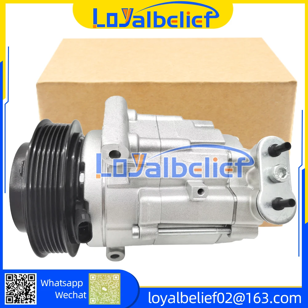 

AC Compressor with Clutch For Chevrolet Captiva C100 C140 / Opel Antara 2.2 2.4 CSP17 122131055 95487907 94552594 6 Grooves