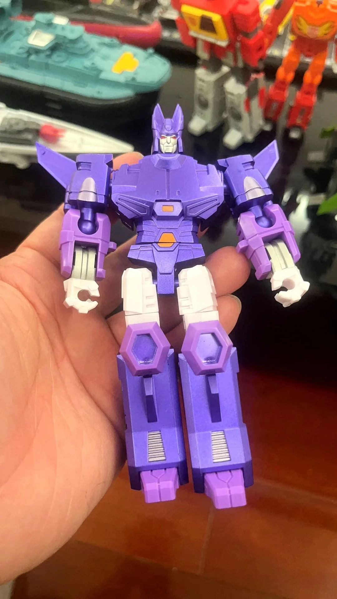 Auf Lager Transformation G1 MFT MF-19 MF19B Roboter Cyclonus Saikuronasu IWD Tasche Krieg Anime Action Figur Modell Kinder Spielzeug Geschenke