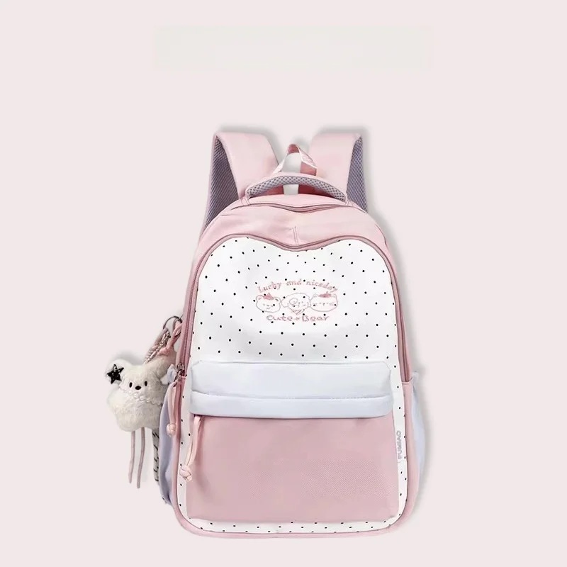 Mochila Clnoe Kenok de Luxo Minimalista de Grande Capacidade para Meninas do Ensino Fundamental e Médio 2026 Nova Mochila de ...