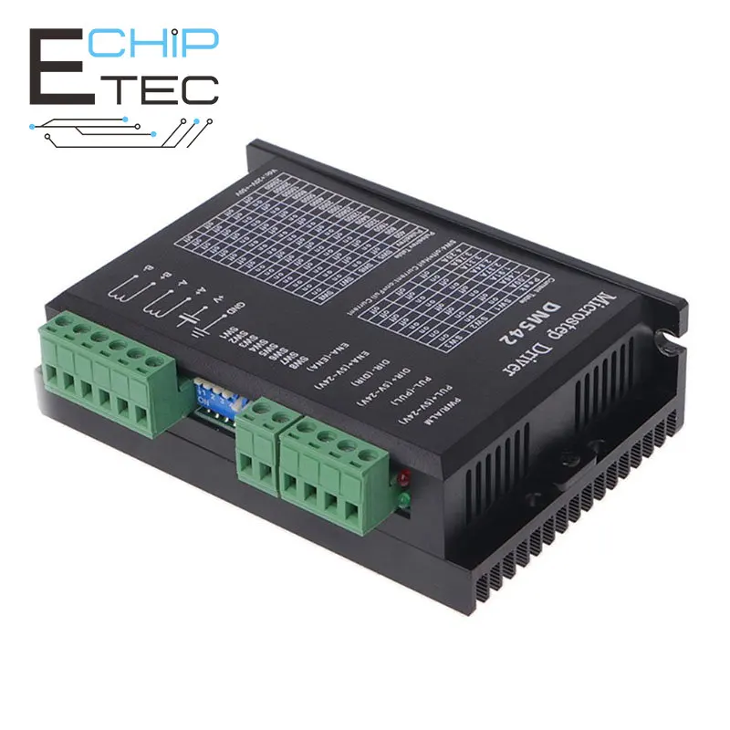 

1PCS DM542 DSP Digital 42/57/86 Stepper Motor Driver Controller 256 Subdivision Replace M542/TB6600