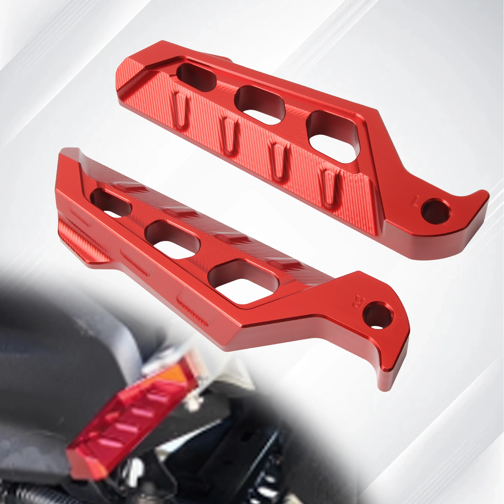 For Yamaha Motorcycle Foot Pedals CNC Aluminum Alloy Accessories for Nmax Xmax Tmax R1 R3 MTO3 NVX155 Scooter Modification Parts - Image 2