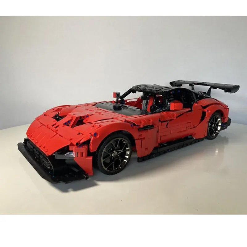 Car Building Blocks MOC-176403 Super Static Edition Sports Car High Difficulty Splicing Parts 3134pcs Children's Toys  Gifts