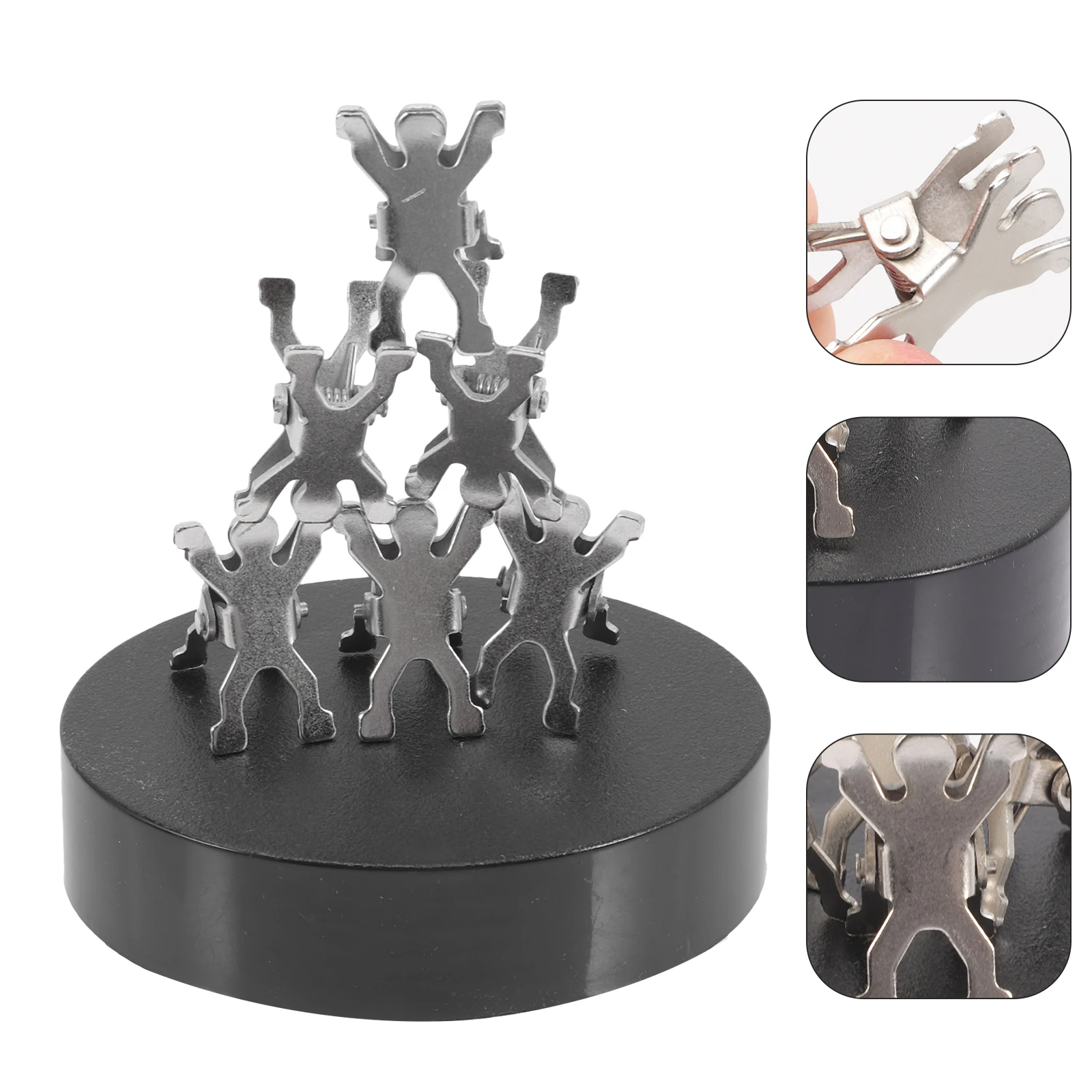 

Creative Magnetic Sculpture Desk Decor Room Ornament Building Blocks Artware Diy Home Office Decorations Iron Plastic Magnet