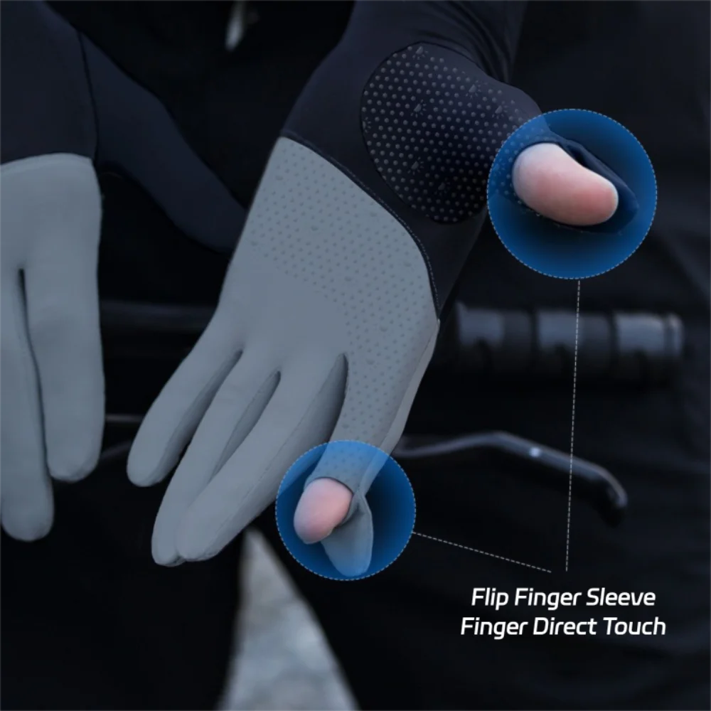 

Thin Men Ice Silk Sleeves Sun Protection Breathable Summer Long Arm Covers Quick Drying Non-Slip Anti-UV Arm Sleeves Cycling