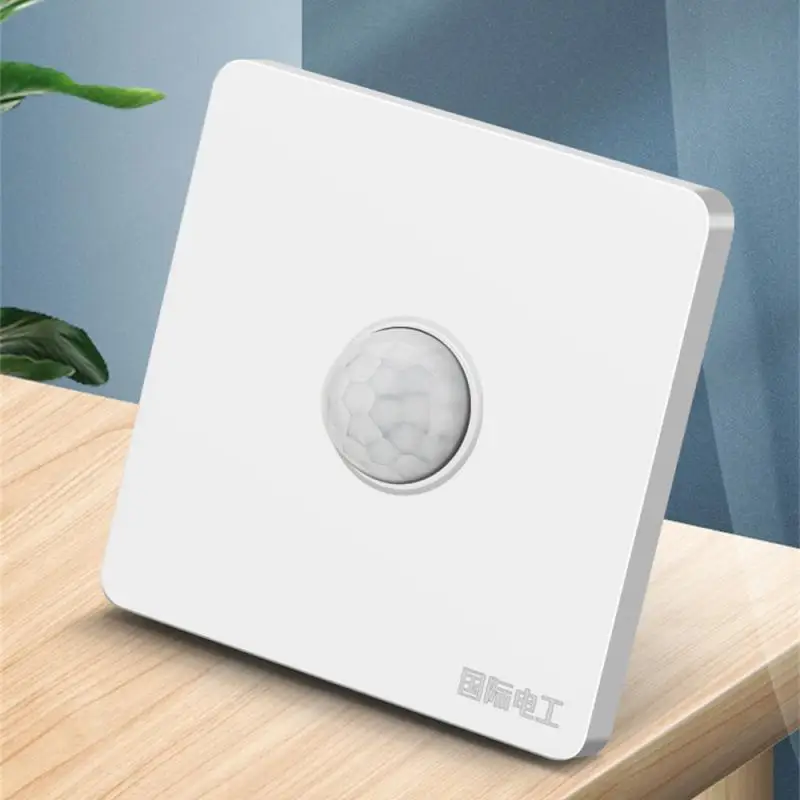 86 Type Energy-saving Reliable Body Sensing Durable User-friendly Delay Switch Intuitive Operation Smart Home Cutting-edge Sleek