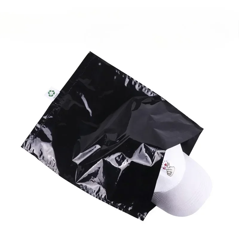 100pcs Black Open Inflatable Bags Hat Glasses Moisture-proof Pressure Resistant Filling Bag Express Packaging Air Column Pouch