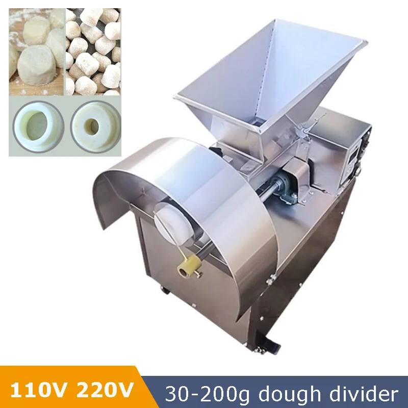 Automatic Electric Dough Ball Cutting Cutter Machine 30-200g Dough Divider Cutter Machine Dough Ball Making machine